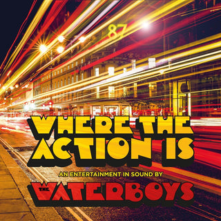 the album cover for The Waterboys - Where The Action Is