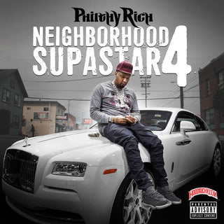 the album cover for Philthy Rich - Neighborhood Supastar 4 [Digipak]