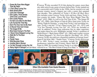 the album cover for Conway Twitty - 20 Best Of Must Have Hits