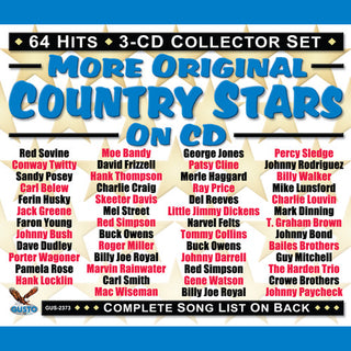 the album cover for More Original Country Stars On Cd / Various - More Original Country Stars On Cd / Various