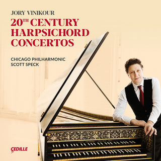 the album cover for Kalabis / Vinikour / Speck - 20th Harpsichord Concertos