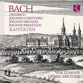 the album cover for J Bach C / Meunier - Kantaten