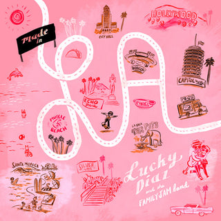 the album cover for Lucky Diaz - Made In La