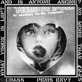 the album cover for Crass - Penis Envy