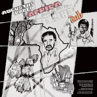 the album cover for Augustus Pablo - Africa Must Be Free By 1983 Dub