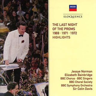 the album cover for Sir Davis Colin - Last Night Of The Proms
