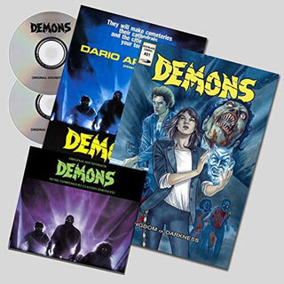 the album cover for Simonetti, Claudio - Demons (Comc) [Limited Edition] (Post) (Spec)