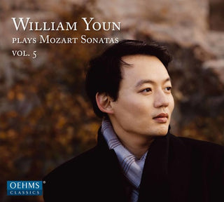 the album cover for William Youn - Mozart: Pia Sonatas, 5