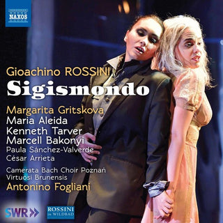 the album cover for Kenneth Tarver - Rossini: Sigismondo