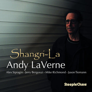 the album cover for Andy Laverne - Shangri la