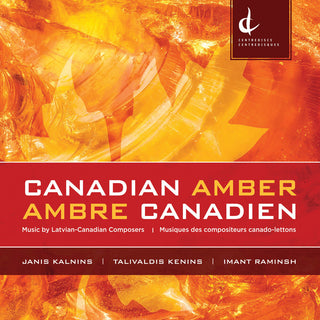 the album cover for Kalnins / Zarina / Strombergs - Canadian Amber