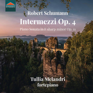 the album cover for Schumann / Melandri - Intermezzi 4