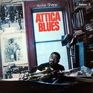 the album cover for Archie Shepp - Attica Blues - Single [Vinyl]