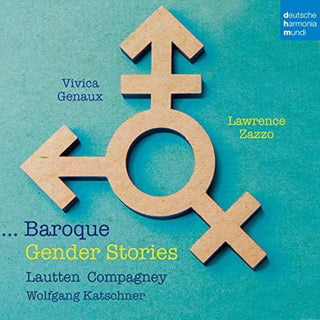 the album cover for Vivica Genaux / Zazzo,Lawrence / Lautte - Baroque Gender Stories