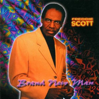 the album cover for Freddie Scott - Brand New Man