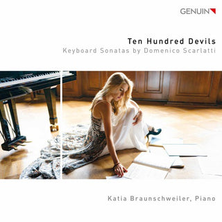 the album cover for Katia Braunschweiler - Ten Hundred Devils