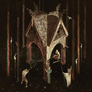 the album cover for Wolves In The Throne Room - Thrice Woven