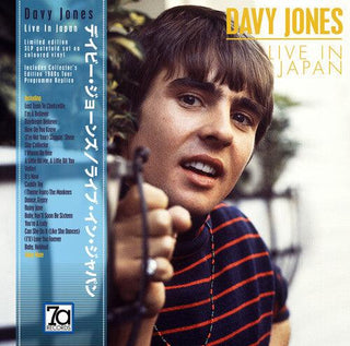 Davy Jones- Live In Japan (Red, White & Blue Vinyl)