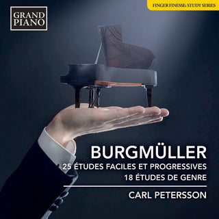 the album cover for Burgmuller / Petersson - 25 Etudes Faciles Et Progressi
