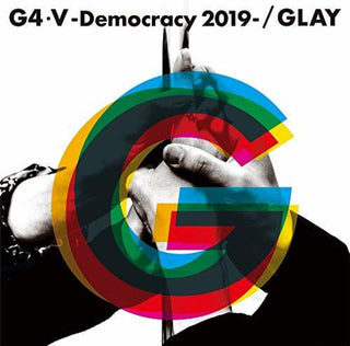 the album cover for Glay - G4.5-Democracy 2019