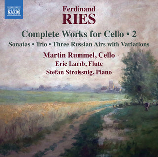 the album cover for Ries / Rummel / Lamb - Complete Works for Cello 2