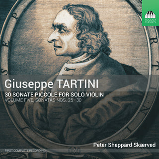 the album cover for Tartini / Skaerved - 30 Sonate Piccole 5