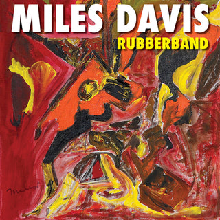 the album cover for Miles Davis - Rubberband