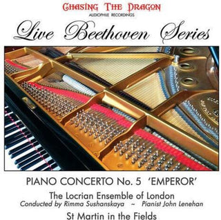 the album cover for Sushananskaya & Locrian Ensemble Of London - Piano Concerto 5 Emperor