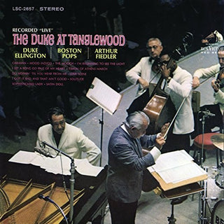 the album cover for Duke Ellington - The Duke at Tanglewood