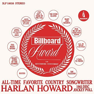 the album cover for Harlan Howard - Favorite Country Songwriter