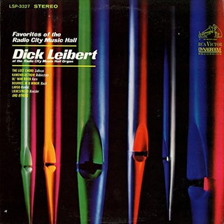 the album cover for Dick Leibert - Favorites of the Radio City Music Hall