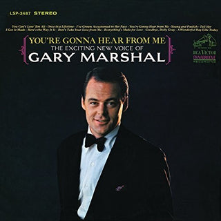 the album cover for Gary Marshal - You're Gonna Hear from Me
