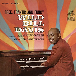 the album cover for Bill Davis - Free, Frantic and Funky