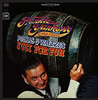 the album cover for Frankie Yankovic - Polkas & Waltzes: Just for Fun