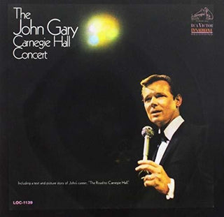the album cover for John Gary / Ayres,Mitchell - Carnegie Hall Concert