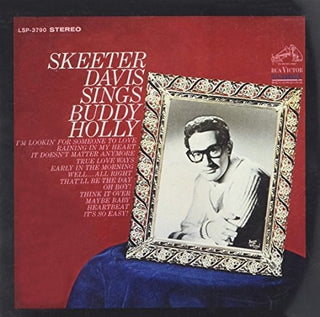the album cover for Skeeter Davis - Sings Buddy Holly