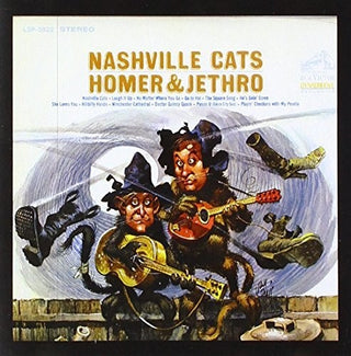 the album cover for Homer & Jethro - Nashville Cats