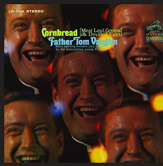 the album cover for Father Vaughn Tom - Cornbread (Meat Loaf, Greens And Devilled Eggs)