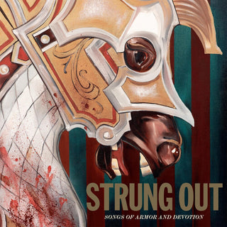 the album cover for Strung Out - Songs Of Armor And Devotion [LP]