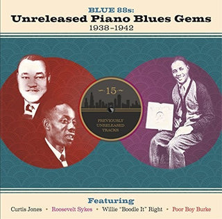 Various Artists- Blue 88s: Unreleased Piano Blues Gems (Various Artists)