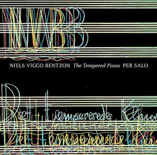 the album cover for Bentzon - Tempered Piano