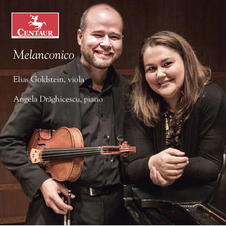 the album cover for Enescu / Goldstein / Draghicescu - Melanconico