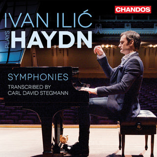 the album cover for Haydn / Ilic - Ivan Ilic Plays Haydn
