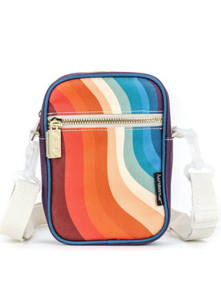 Fydelity Small Crossbody Shoulder Bag - Groovy
