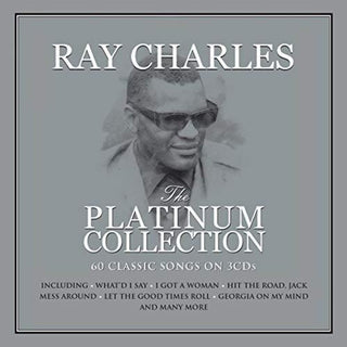 the album cover for Ray Charles - Platinum Collection