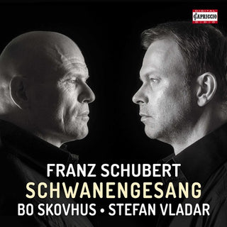 the album cover for Schubert / Skovhus / Vladar - Schwanengesang