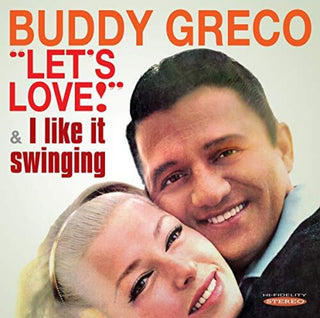 the album cover for Buddy Greco - Let's Love / Like It Swinging