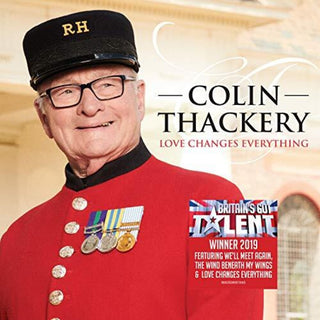 the album cover for Colin Thackery - Love Changes Everything