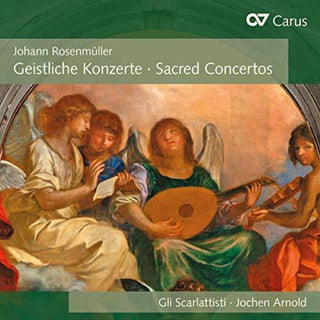 the album cover for Rosenmuller / Capella Principale / Arnold - Geistliche Konzerte