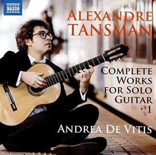 the album cover for Tansman / Vitis - Complete Solo Guitar 1